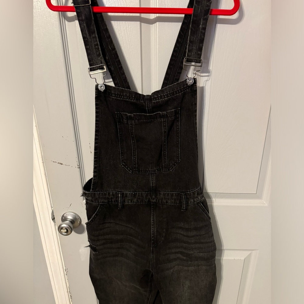 Risen Jeans Size L black overalls